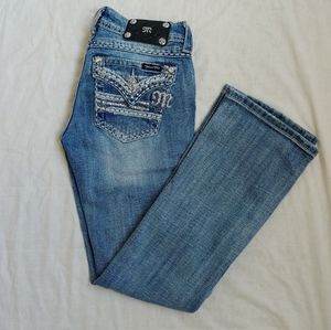 Miss Me JE8020sBR Slim Boot Size 28